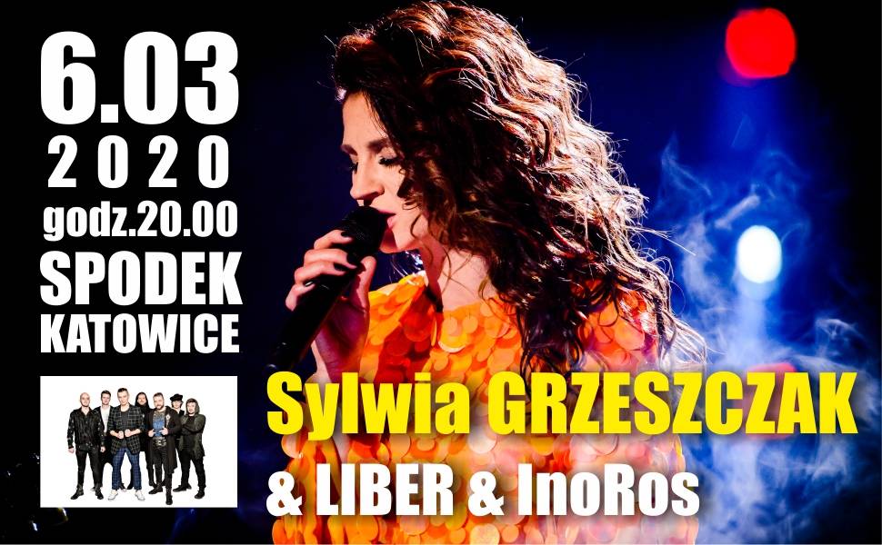 JUŻ W PIĄTEK! Koncert Sylwii Grzeszczak Liber & InoRos