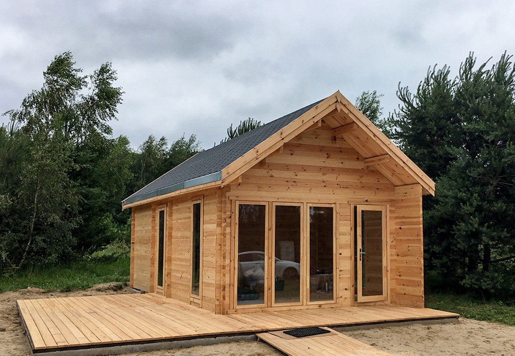 Drewniane domki od Eko Architektura: z miłości do ekologii