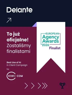 Jak połączyć SEO z modelami językowymi AI? Agencja Delante wyróżniona nominacją w finale European Agency Awards