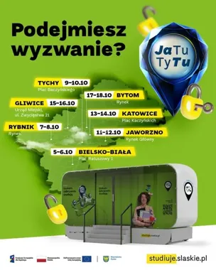 Obraz do artykułu: Escape room rusza w trasę po Śląskiem. Siedem miast i gra o „klucz do przyszłości”