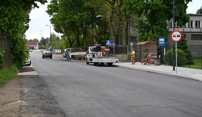 Prace przebudowujące w Pyskowicach i Knurowie