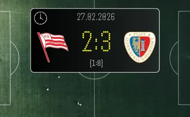 [PIŁKA NOŻNA] Cracovia – Piast Gliwice 2:3 – Piast odwraca losy w PKO BP Ekstraklasie