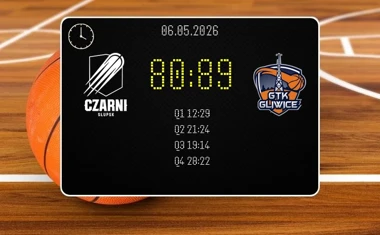 [KOSZYKÓWKA] Energa Czarni Słupsk – Tauron GTK Gliwice 80:89. Gliwiczanie biorą ważne punkty w Orlen Basket Lidze