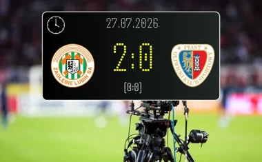 [PIŁKA NOŻNA] KGHM Zagłębie Lubin – Piast Gliwice 2:0 w PKO BP Ekstraklasie. Gliwiczanie wracają z Lubina bez punktów