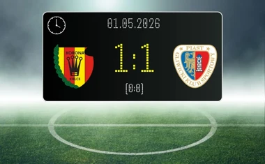 [PIŁKA NOŻNA] Korona Kielce – Piast Gliwice 1:1 w PKO BP Ekstraklasie – szybka odpowiedź po przerwie i remis w Kielcach