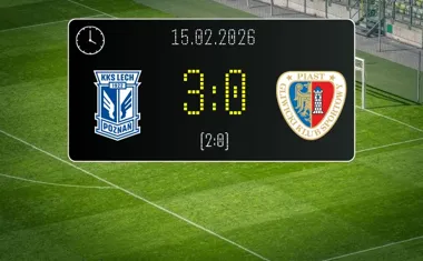 [PIŁKA NOŻNA] Lech Poznań – Piast Gliwice 3:0 – PKO BP Ekstraklasa