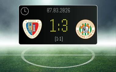 [PIŁKA NOŻNA] Piast Gliwice – KGHM Zagłębie Lubin 1:3 – Sensacyjne zwycięstwo Zagłębia w PKO BP Ekstraklasie w Gliwicach