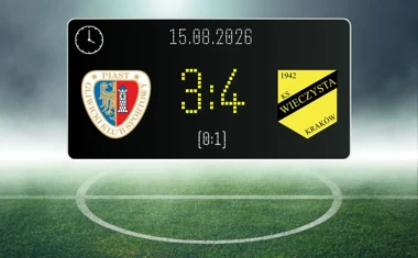 [PIŁKA NOŻNA] Piast Gliwice – Wieczysta Kraków 3:4 w PKO BP Ekstraklasie. Dramatyczna końcówka w Gliwicach