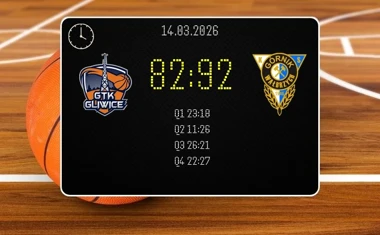[KOSZYKÓWKA] Górnik Zamek Książ Wałbrzych wywozi zwycięstwo z Gliwic w Orlen Basket Lidze – 92:82