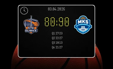 [KOSZYKÓWKA] MKS wygrywa derby w Gliwicach 90:80 w Orlen Basket Lidze – GTK bez przełamania