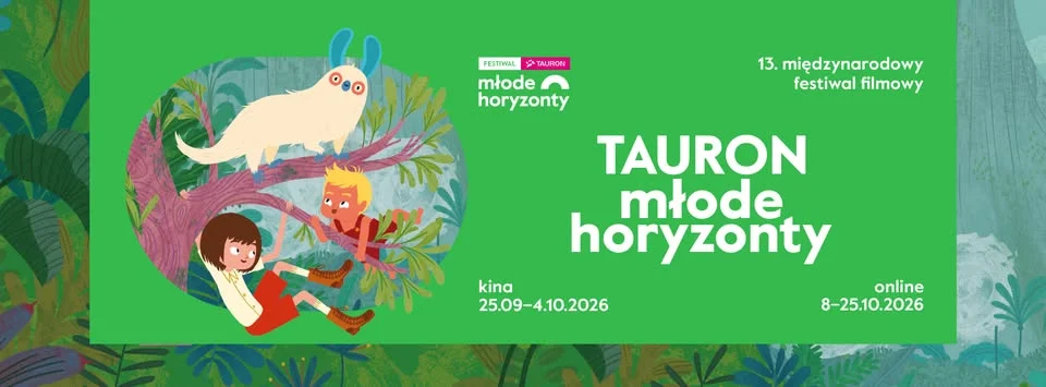 Grafika promocyjna wydarzenia Tauron Młode Horyzonty w Gliwicach