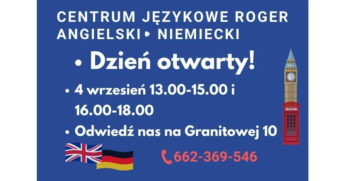 Grafika promocyjna wydarzenia Dzień otwarty C.J. ROGER Gliwice