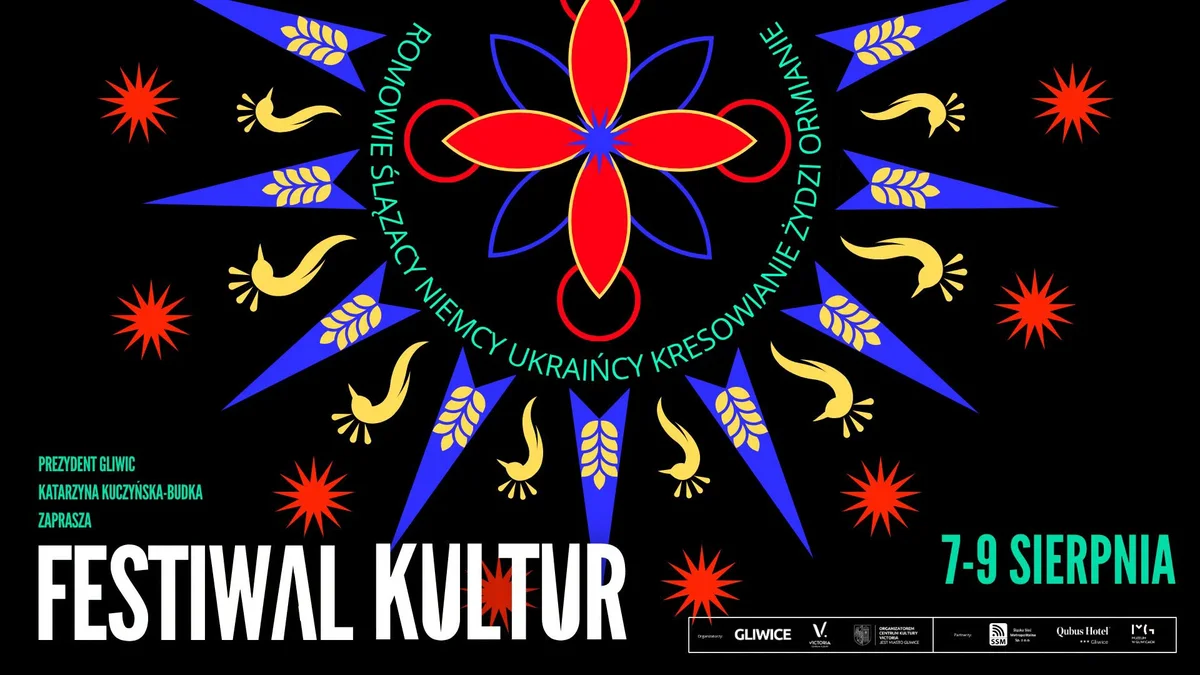 Grafika promocyjna wydarzenia Festiwal Kultur | Gliwice 2026: program wydarzeń