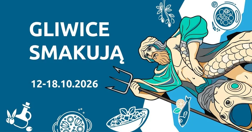 Grafika promocyjna wydarzenia Gliwice smakują: tydzień smaków