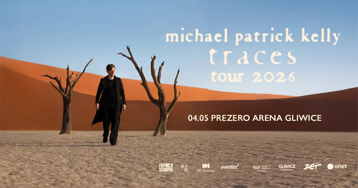 Grafika promocyjna wydarzenia Koncert Michaela Patricka Kellyego w PreZero Arena Gliwice