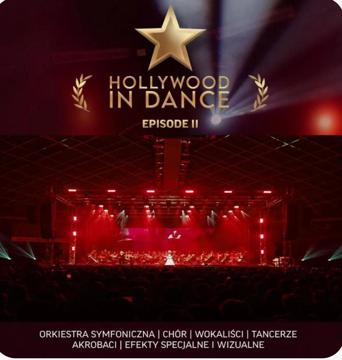 Grafika promocyjna wydarzenia Koncert muzyki filmowej z tańcem baletowym w Gliwicach
