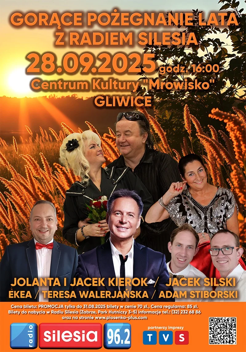 Grafika promocyjna wydarzenia Koncert pod koniec września w Gliwicach w Centrum Kultury Mrowisko