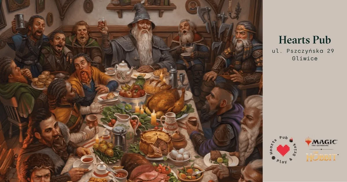 Grafika promocyjna wydarzenia MTG: The Hobbit – Prerelease Gliwice