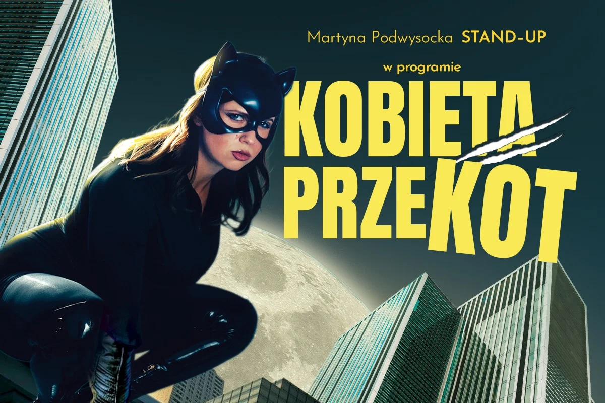 Grafika promocyjna wydarzenia Martyna Podwysocka: stand-up w Gliwicach