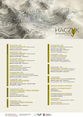 Haczyk – gliwickie spotkania literackie 2026 w Gliwicach