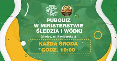 Grafika promocyjna wydarzenia PubQuiz w MŚiW – Gliwice