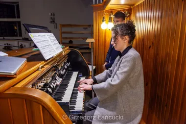 Grafika promocyjna wydarzenia XXXII Międzynarodowy Festiwal Organowy im. Wojciecha Różaka