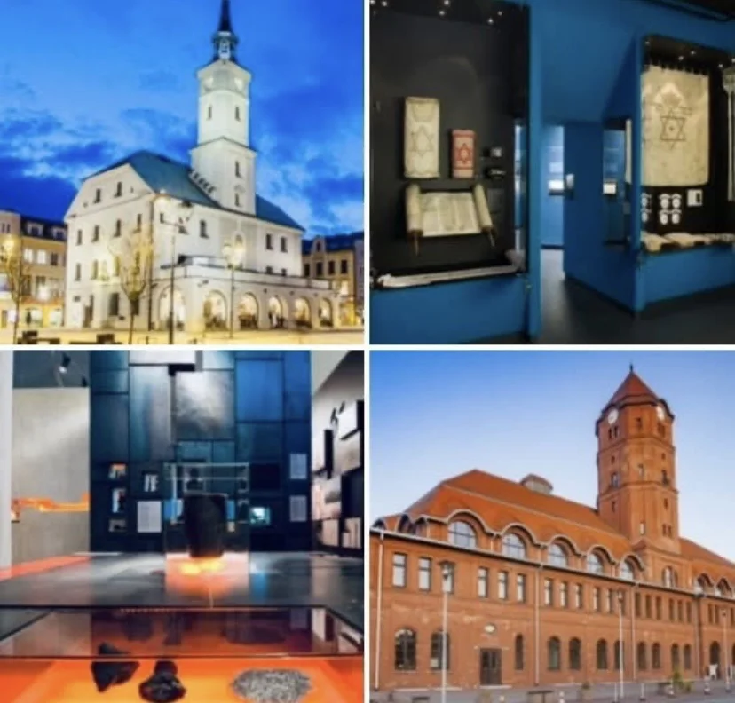 Grafika promocyjna wydarzenia Wycieczka z przewodnikiem po Gliwicach z Łodzi