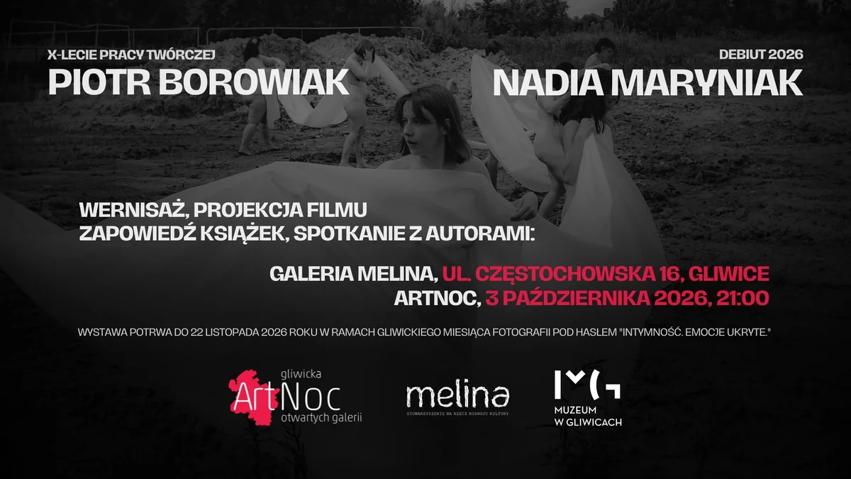 Grafika promocyjna wydarzenia Wystawa „X” i „nieestetyk” w Gliwicach