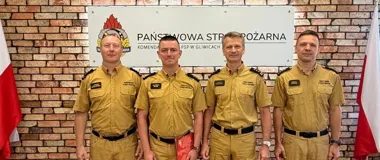 Nowy dowódca strażaków w Knurowie. Nominacja weszła w życie 1 sierpnia