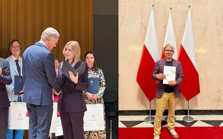 Gliwicki MDK ma powody do dumy - nagrodzono dwóch pracowników.