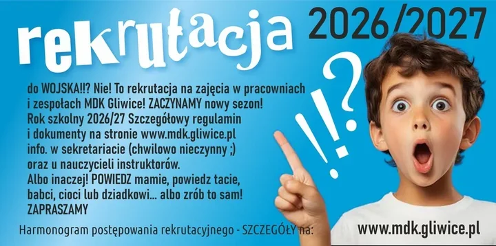 MDK Gliwice otwiera rekrutację - wiosną wszystko rozstrzygnie się krok po kroku