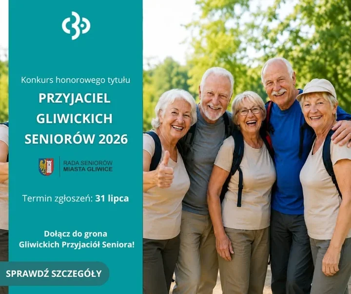W Gliwicach szukają ludzi od seniorów Zgłoszenia trwają tylko do końca lipca