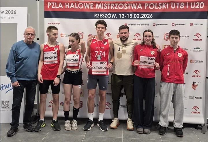Srebro i poprawione życiówki – Piast na Halowych Mistrzostwach Polski U-18 i U-20