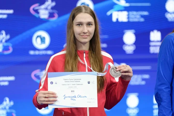 Brąz Oliwii Janeczek – sukces Muszkietera Gliwice na Mistrzostwach Europy