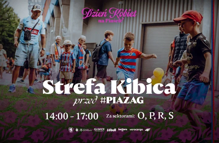 Mecz Piasta Gliwice na Dzień Kobiet – upominki, grill i vouchery do wygrania