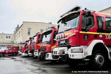 Brzezinka dostała ciężki wóz, a gliwickie OSP zyskują coraz więcej wsparcia