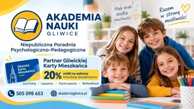 20 proc. zniżki na konsultacje dla posiadaczy karty. Nowy partner w Gliwicach