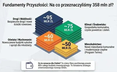 Gliwice kończą rok z nadwyżką i mocnym zapleczem na inwestycje