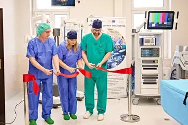 Da Vinci w Gliwicach zaczyna pracę i zmienia operacje na dużo lżejsze