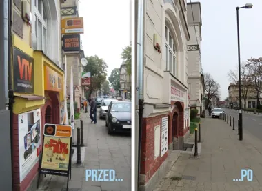 Gliwice odzyskują ulice, a za nielegalne reklamy padają wysokie kary