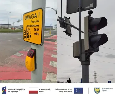 Bezdotykowe przyciski na przejściach już działają, a ITS wchodzi na kolejne skrzyżowania