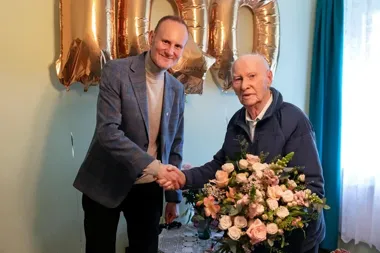 Leonard Domagalski skończył sto lat. Za nim wojna, projektowanie i jazz