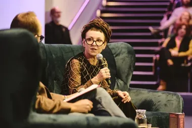 Olga Tokarczuk w Gliwicach. Rozmowa o pamięci, Śląsku i nowej powieści