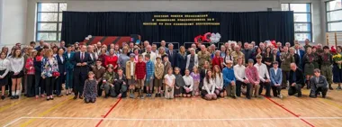 Ostatni Cichociemny patronem gliwickiej szkoły i wzorem dla uczniów