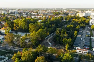 Park Południowy nabiera kształtu. Pierwsze odcinki będą gotowe w tym roku