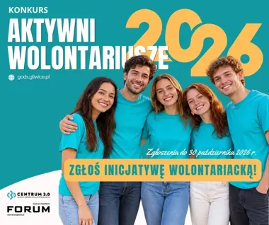 Tysiąc złotych za dobre pomysły. Konkurs dla wolontariuszy w Gliwicach