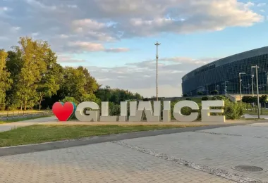 Napis „Gliwice” z sercem może stanąć przy PreZero Arenie. Rusza kolejny etap