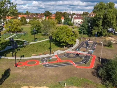 W Sośnicy powstało miasteczko ruchu. Ustawiono tam 41 znaków