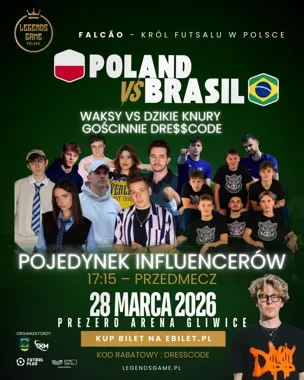 Falcão, influencerzy i dziecięcy turniej tworzą wielkie widowisko w PreZero Arenie
