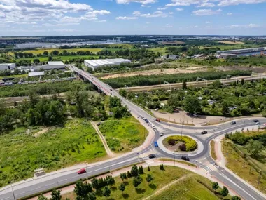 Przy węźle Gliwice-Kopernik będzie więcej zieleni zamiast betonu